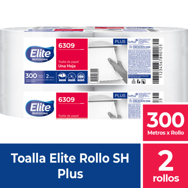 TOALLAS DE PAPEL EN ROLLO ALTO METRAJE PLUS