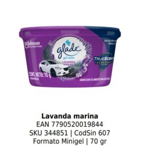 Lavanda marina Formato Minigel | 70 gr