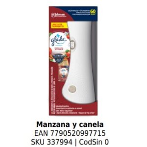Manzana y canela