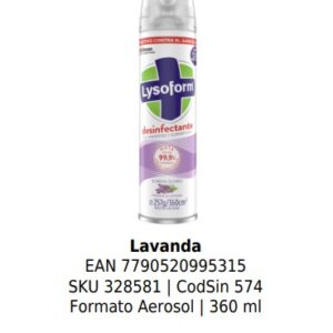 Lavanda Formato Aerosol | 360 ml