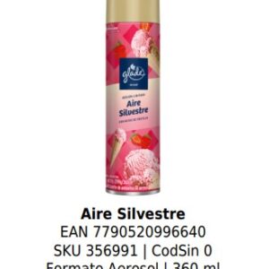 Aire Silvestre Formato Aerosol | 360 ml