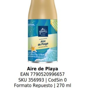 Aire de Playa Formato Repuesto | 270 ml