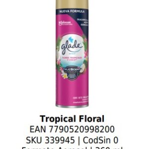 Tropical Floral Formato Aerosol | 360 ml