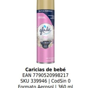 Caricias de bebé Formato Aerosol | 360 ml