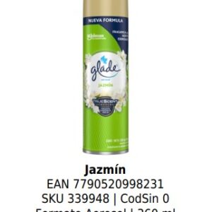 Jazmín Formato Aerosol | 360 ml