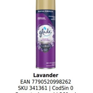 Lavander Formato Aerosol | 360 ml