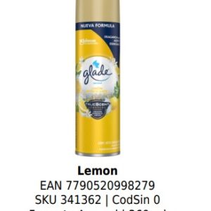Lemon Formato Aerosol | 360 ml