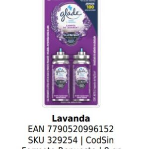 Lavanda Formato Repuesto | 9 gr